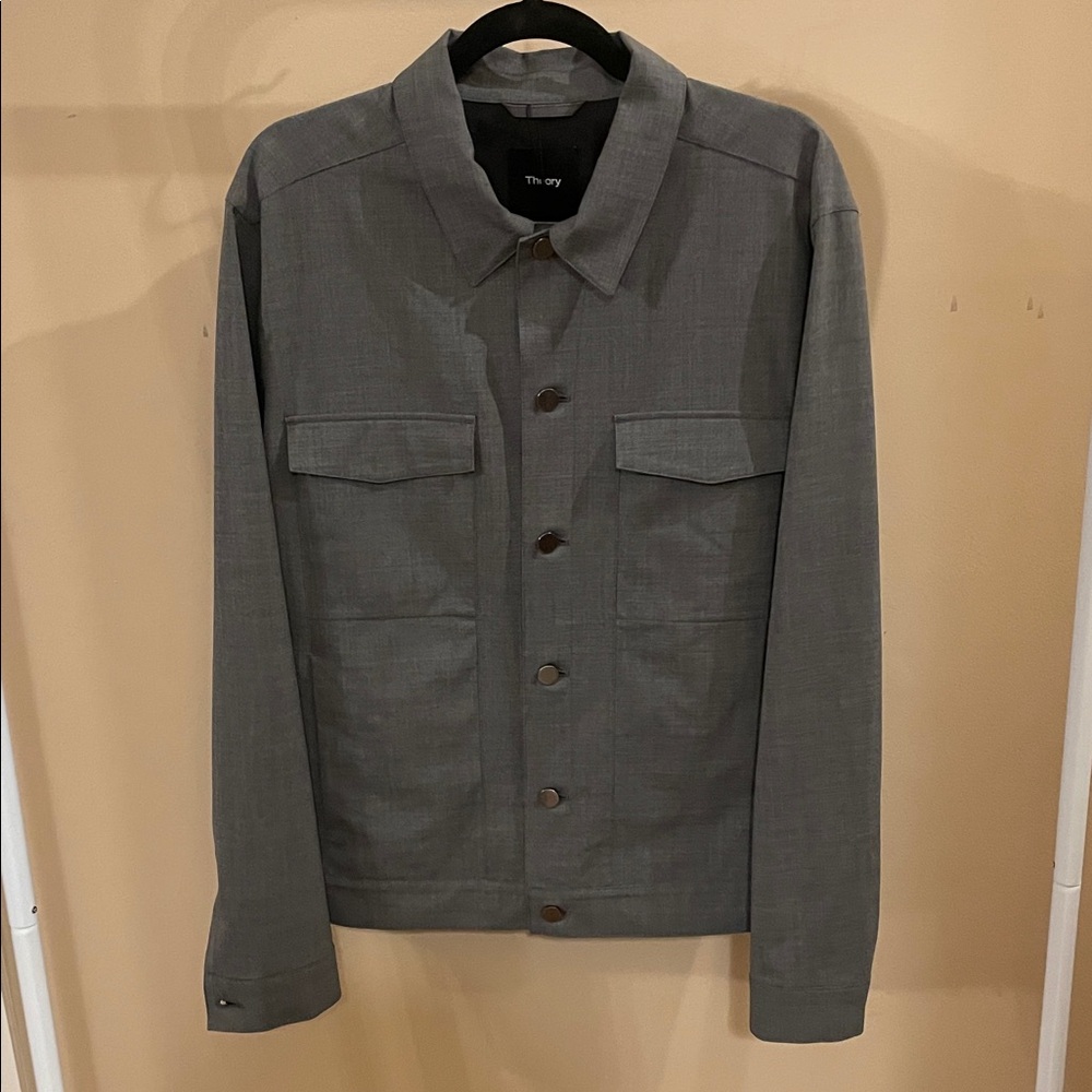 Theory Men's Charcoal  Jacket